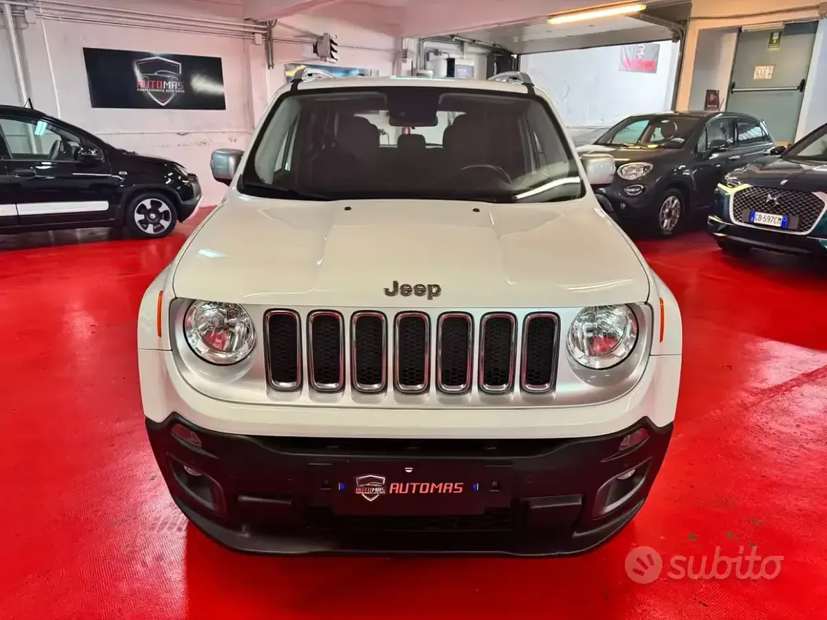 Usata Jeep Renegade Limited 140 CV (102 kW) 2017 Bianco SUV
