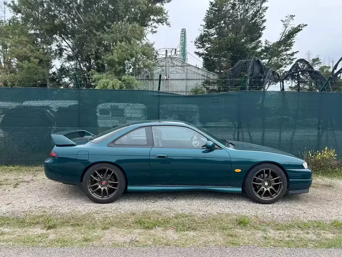 Usata Nissan 200 SX S 171 CV (125 kW) 1998 Verde Coupé