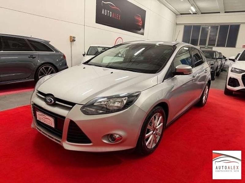 Usata Ford Focus Titanium 95 CV (69 kW) 2014 Bianco Berlina