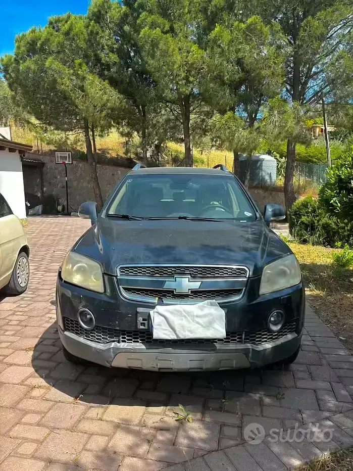 Usata Chevrolet Captiva 150 CV (110 kW) 2008 Blu SUV