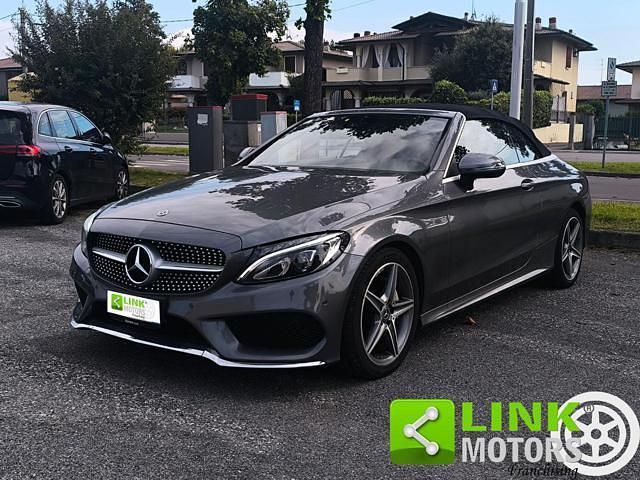 Grigio Usata 2018 Mercedes C220 Premium Cabrio | 25.990 € (Ottimo prezzo) - Immagine 1/4