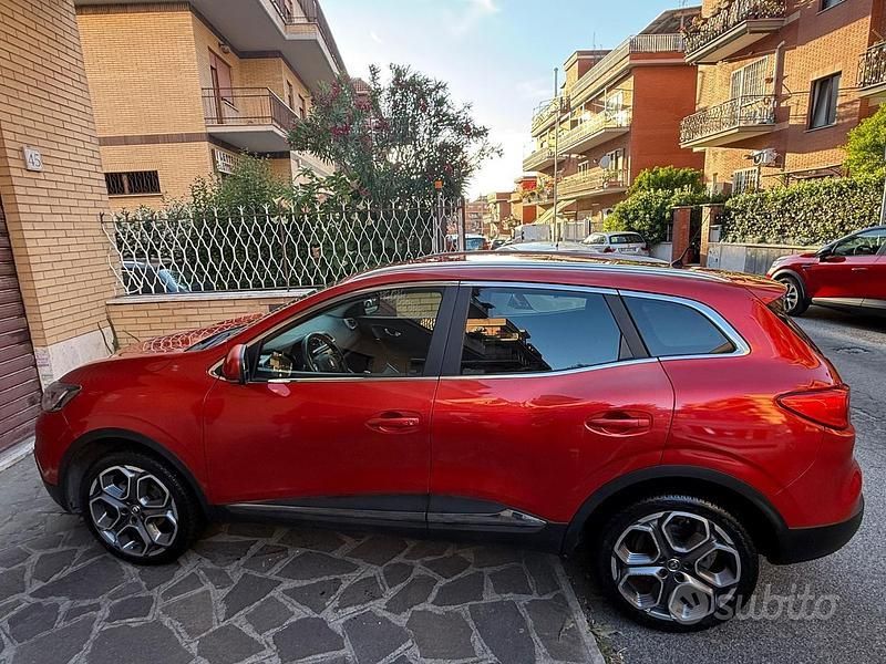 Usata Renault Kadjar Intens 110 CV (80 kW) 2016 Rosso SUV