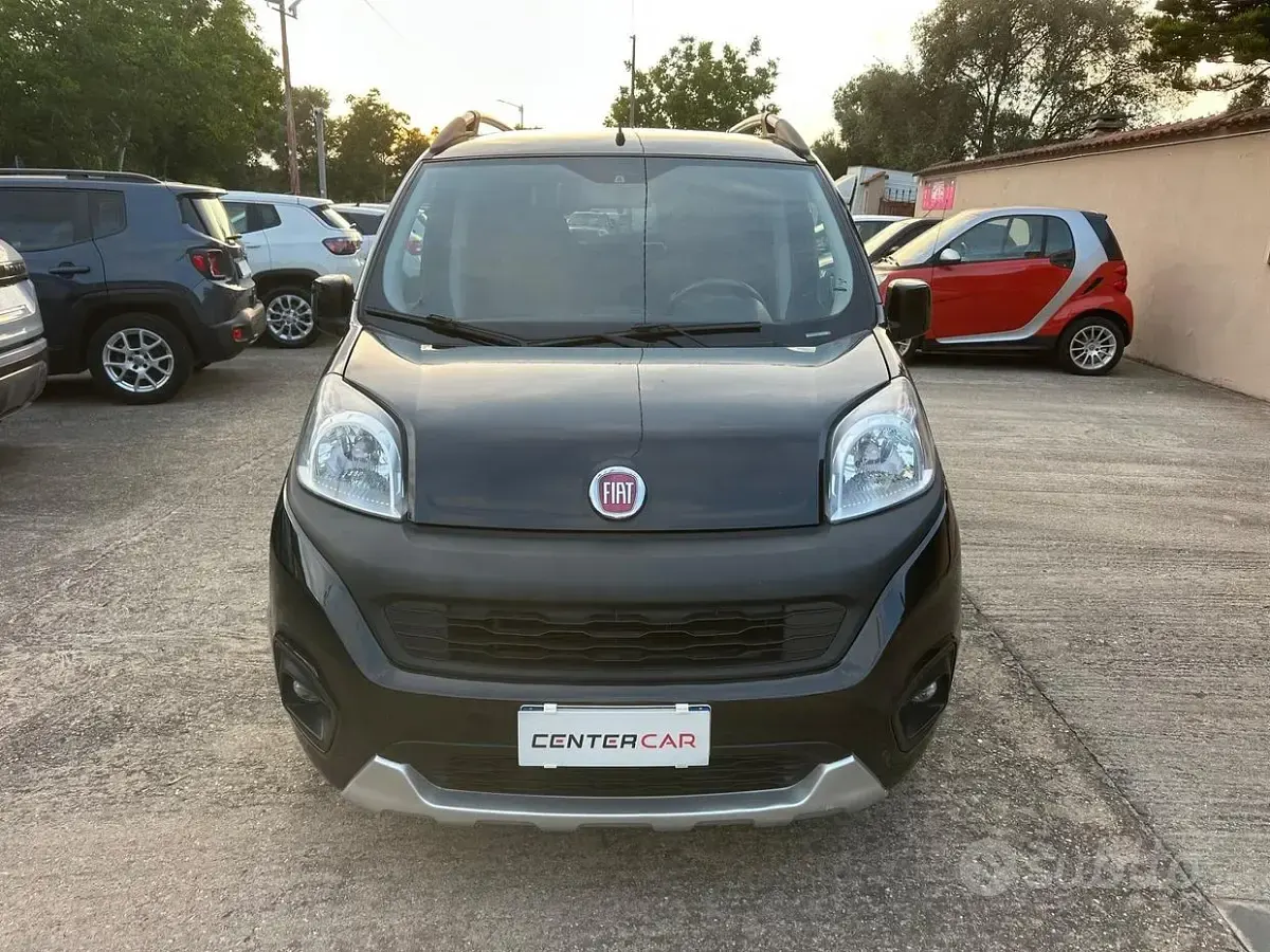 Usata Fiat Qubo Trekking 80 CV (58 kW) 2018 Nero Monovolume