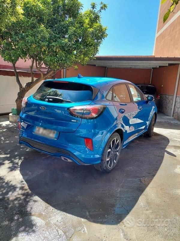 Usata Ford Puma 125 CV (91 kW) 2022 Blu Berlina