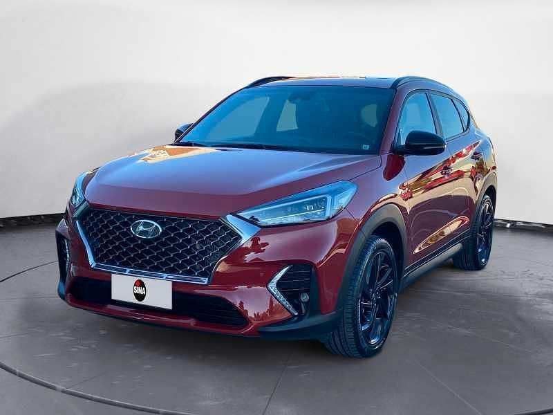 Rosso Usata 2020 Hyundai Tucson N Line SUV | 19.900 € (Cara) - Immagine 1/4