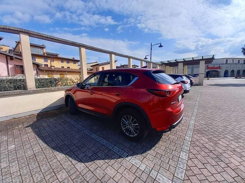 Usata Mazda CX-5 Evolve 150 CV (110 kW) 2018 Rosso SUV
