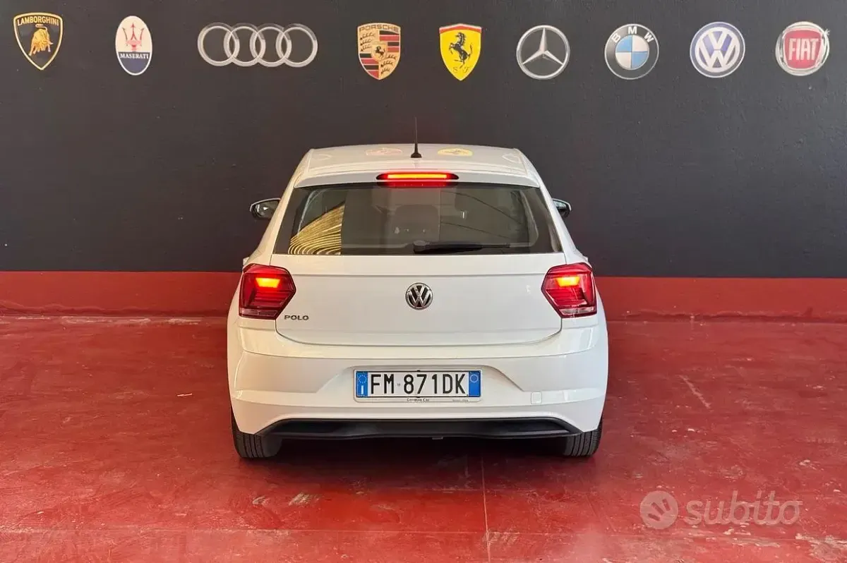 Usata VW Polo Comfortline 65 CV (47 kW) 2017 Bianco Berlina