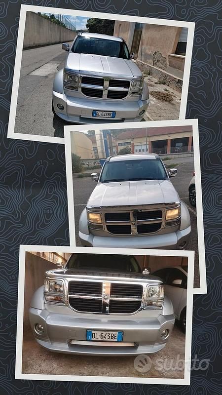 Usata Dodge Nitro SXT 177 CV (130 kW) 2007 Grigio SUV