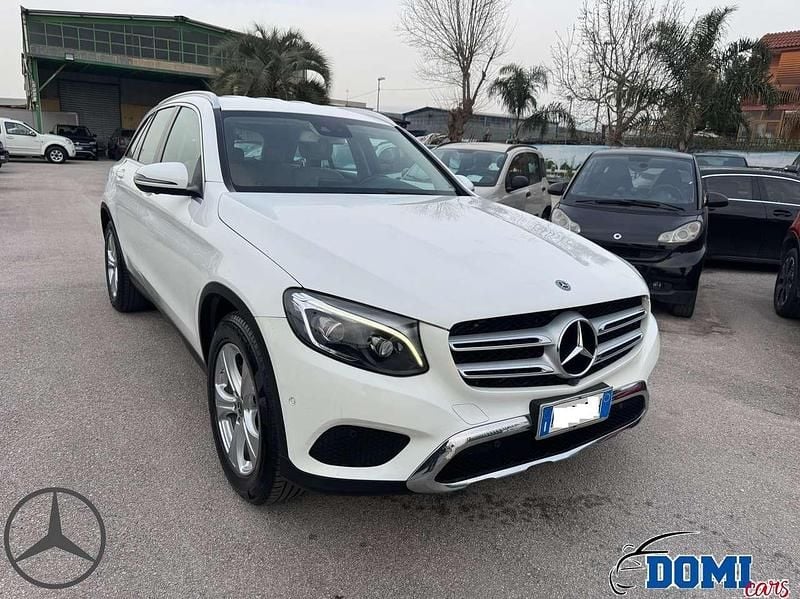Usata Mercedes GLC220 170 CV (125 kW) 2018 Bianco SUV