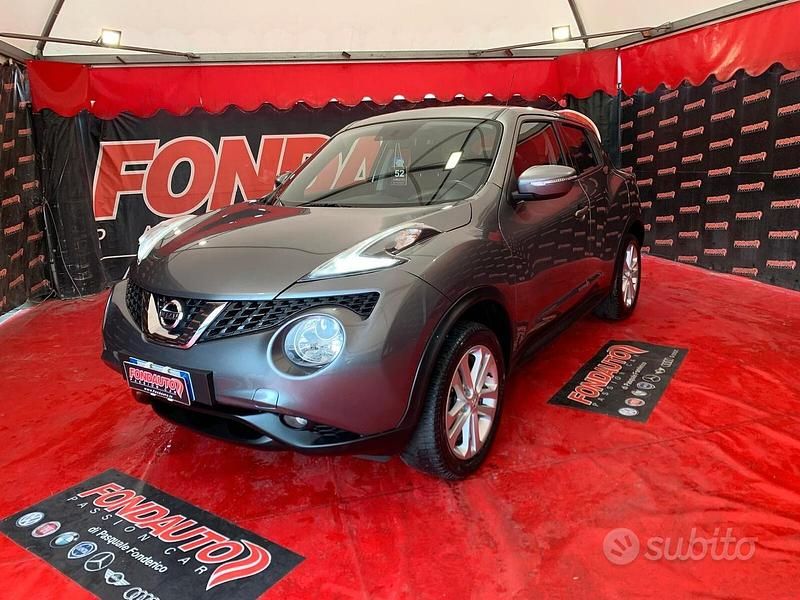 Grigio Usata 2016 Nissan Juke Acenta SUV | 8999 € (Buon prezzo) - Immagine 1/4
