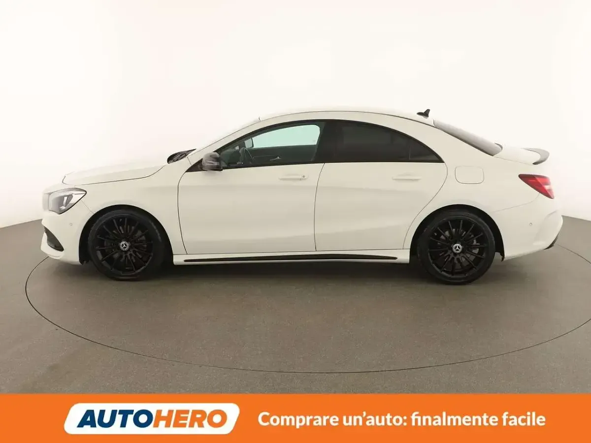 Usata Mercedes CLA220 Premium 170 CV (125 kW) 2019 Bianco Coupé