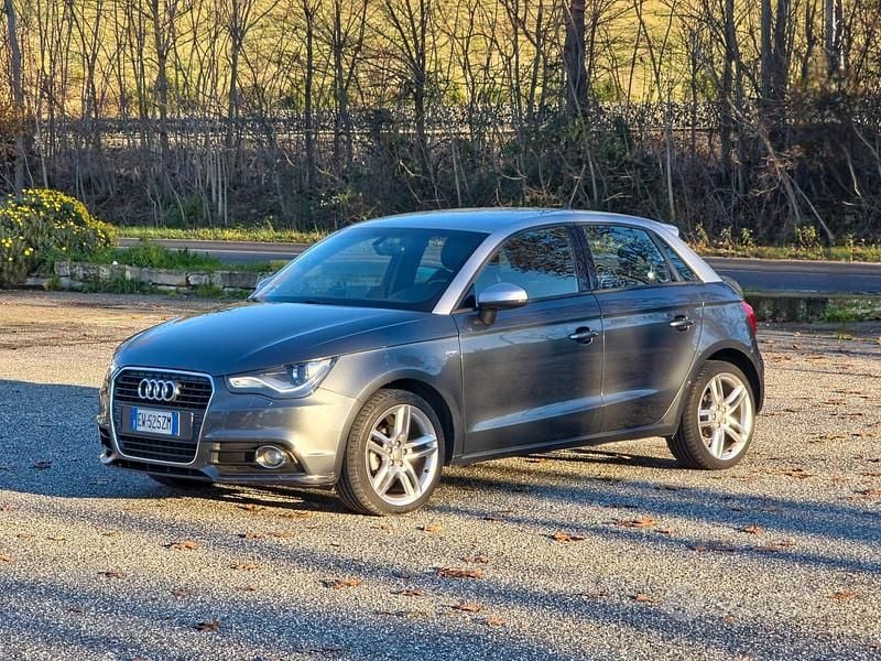Usata Audi A1 89 CV (65 kW) 2014 Grigio Berlina