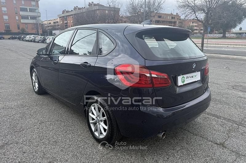 Usata BMW 218 Active Tourer Efficient Dynamics 150 CV (110 kW) 2018 Blu Monovolume