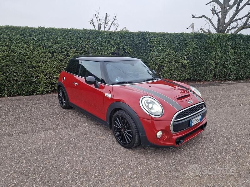 Usata Mini Cooper S 192 CV (141 kW) 2014 Rosso Utilitaria