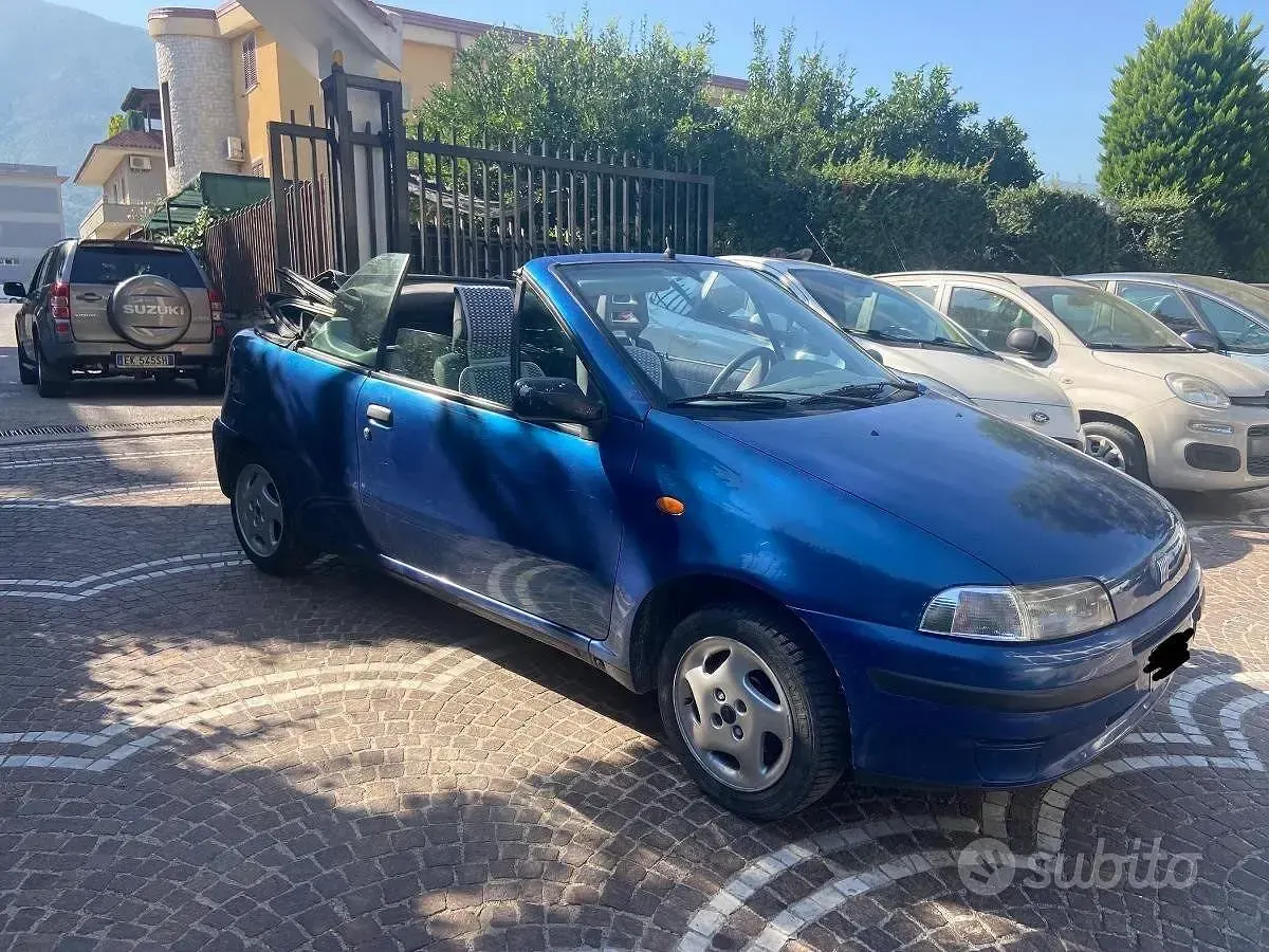 Usata Fiat Punto Cabriolet S 82 CV (60 kW) 1997 Blu Cabrio