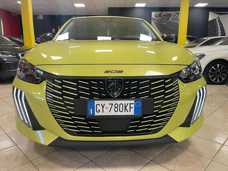 Nuova Peugeot 208 101 CV (74 kW) 2025 Giallo Utilitaria