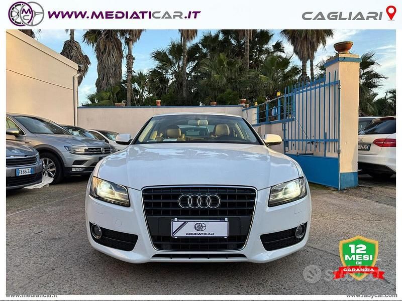 Usata Audi A5 Ambiente 170 CV (125 kW) 2011 Bianco Coupé