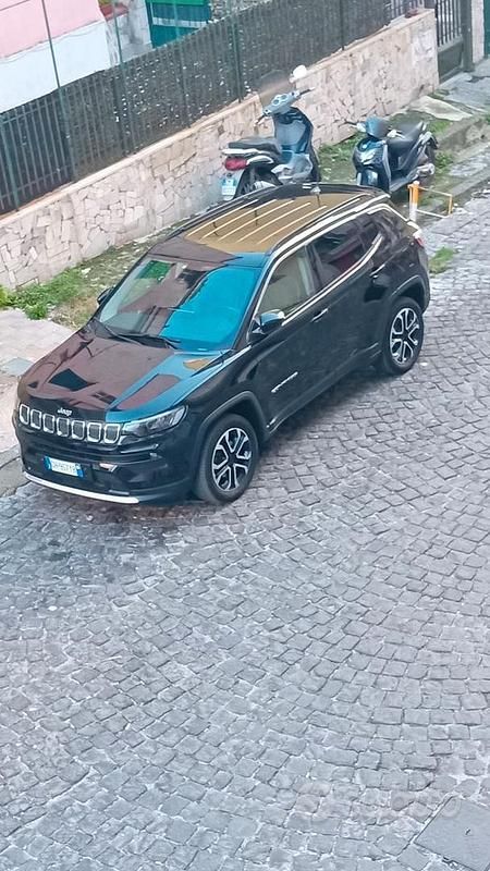 Usata Jeep Compass 130 CV (95 kW) 2022 Nero SUV