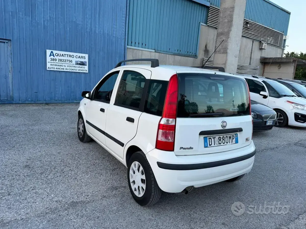 Usata Fiat Panda Emotion 60 CV (44 kW) 2009 Bianco Utilitaria