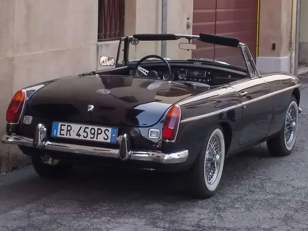Usata MG B 95 CV (69 kW) 1967 Nero Cabrio