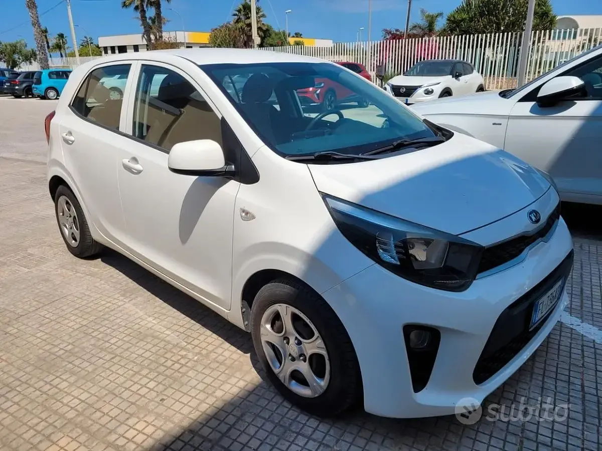 Usata Kia Picanto 67 CV (49 kW) 2018 Bianco Utilitaria