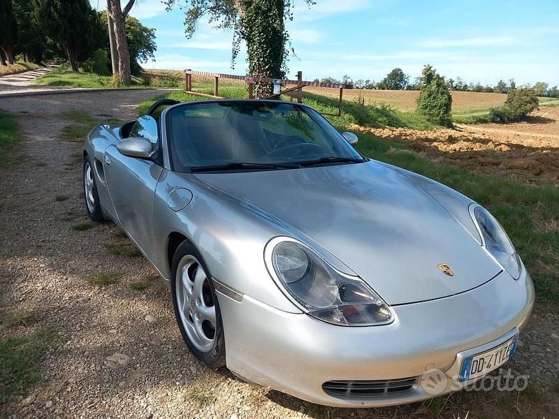 Grigio Usata 1997 Porsche Boxster Cabrio | 17.800 € (Super prezzo) - Immagine 1/4