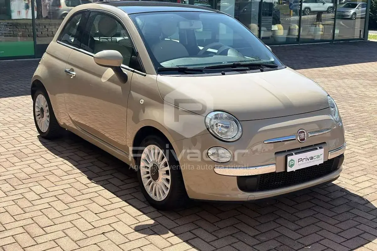 Usata Fiat 500 Lounge 95 CV (69 kW) 2012 Marrone Utilitaria