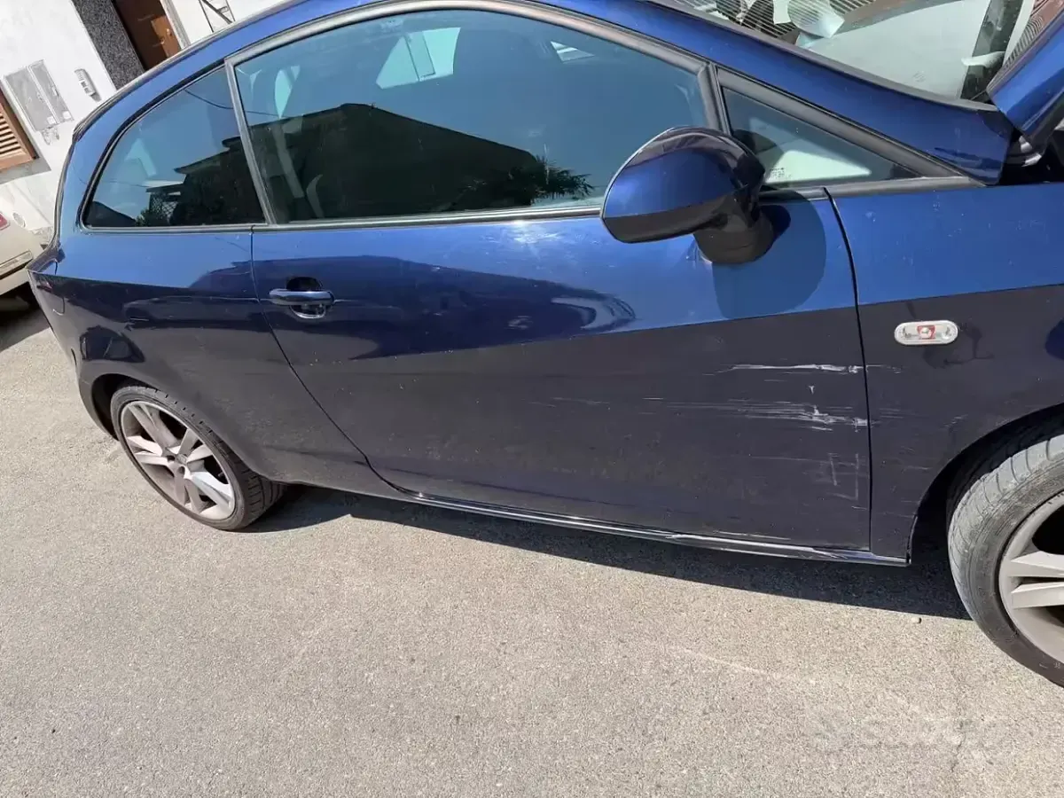 Brugt Seat Ibiza 105 HK (77 kW) 2009 Blå Hatchback