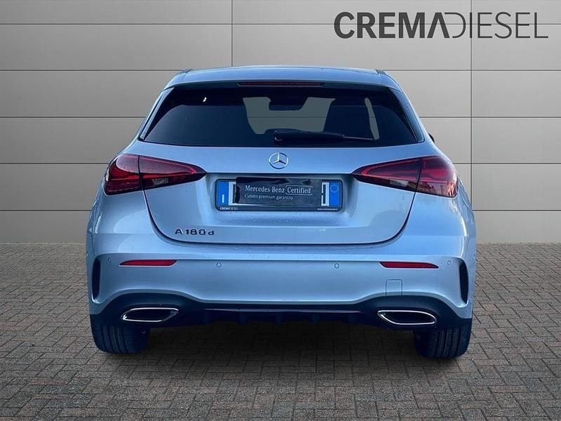Nuova Mercedes A180 Advanced Plus 116 CV (85 kW) 2025 Argento high Berlina
