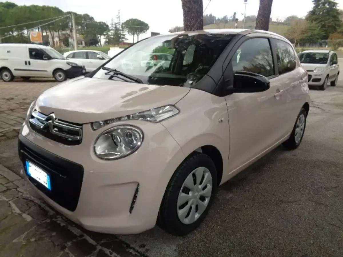 Usata Citroën C1 Feel 72 CV (52 kW) 2019 Beige Utilitaria
