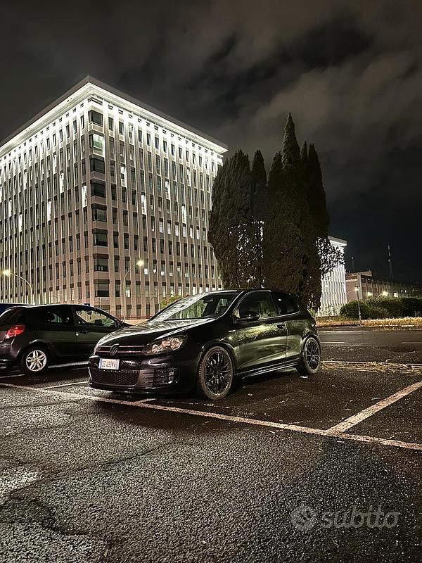 Usata VW Golf VI GTI 2009 Nero Utilitaria