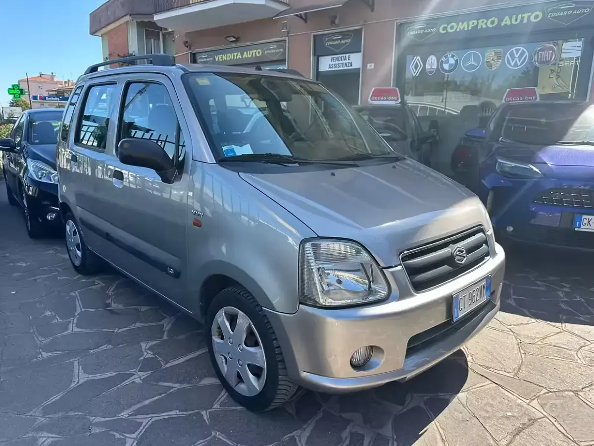 Gebraucht Suzuki Wagon R+ GL 94 PS (69 kW) 2005 Grau Van / Kleinbus