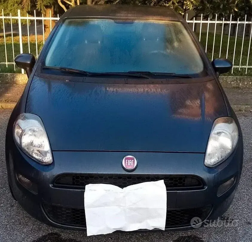 Usata Fiat Punto Street 75 CV (55 kW) 2015 Grigio Utilitaria