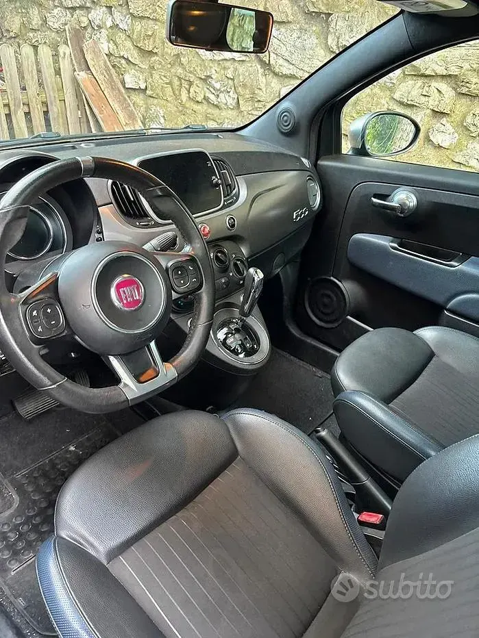 Usata Fiat 500 69 CV (50 kW) 2019 Verde Berlina