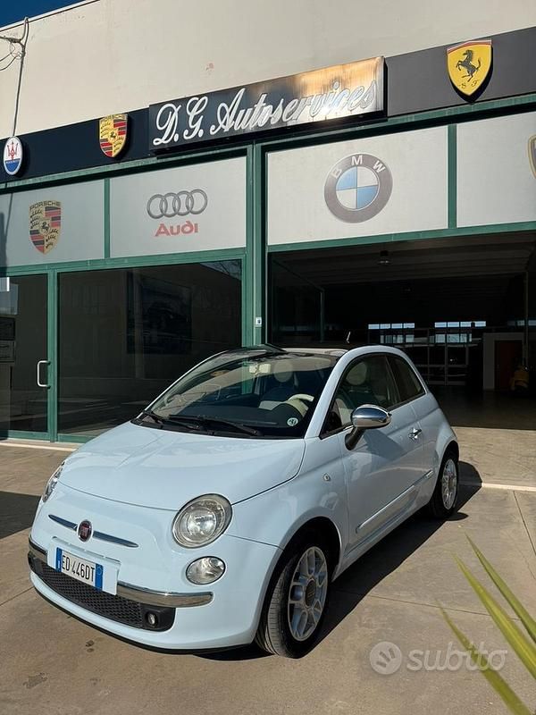 Usata Fiat 500 Pop 75 CV (55 kW) 2011 Bianco Utilitaria