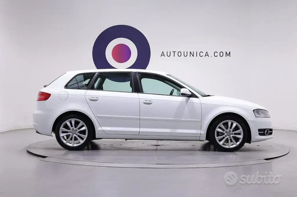 Usata Audi A3 Sportback Ambition 170 CV (125 kW) 2011 Bianco Utilitaria