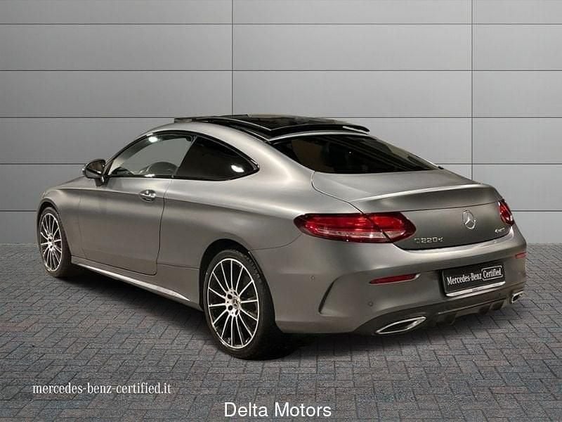 Usata Mercedes C220 Premium Plus 194 CV (142 kW) 2023 Grigio Coupé