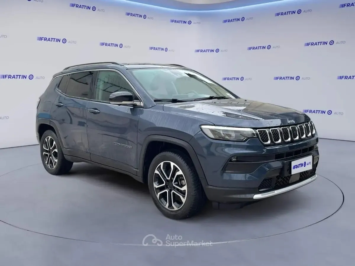 Occasion Jeep Compass Limited 131 ch (96 kW) 2021 Bleue SUV