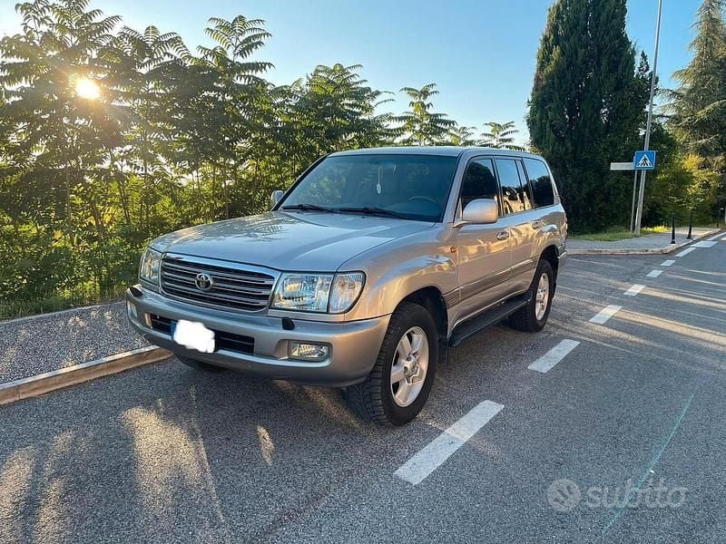 Usata Toyota Land Cruiser 204 CV (150 kW) 2003 Grigio SUV