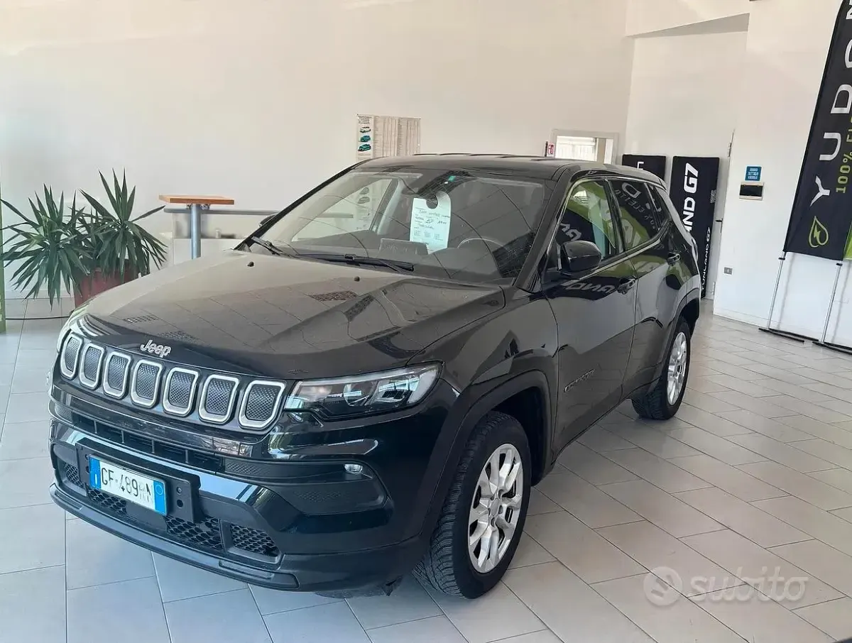 Usata Jeep Compass Longitude 131 CV (96 kW) 2021 Nero SUV