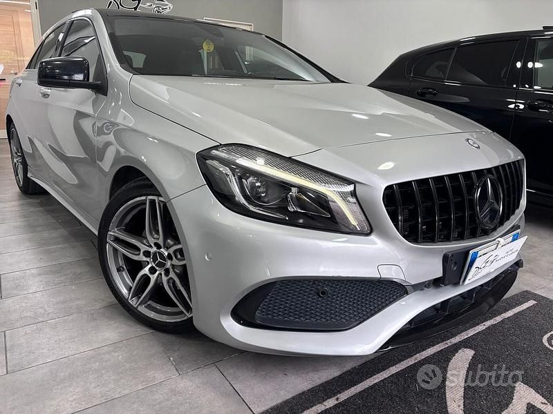 Usata Mercedes A180 Premium 109 CV (80 kW) 2016 Grigio Berlina