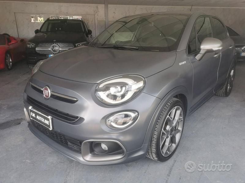 Usata Fiat 500X Sport 130 CV (95 kW) 2021 Grigio SUV