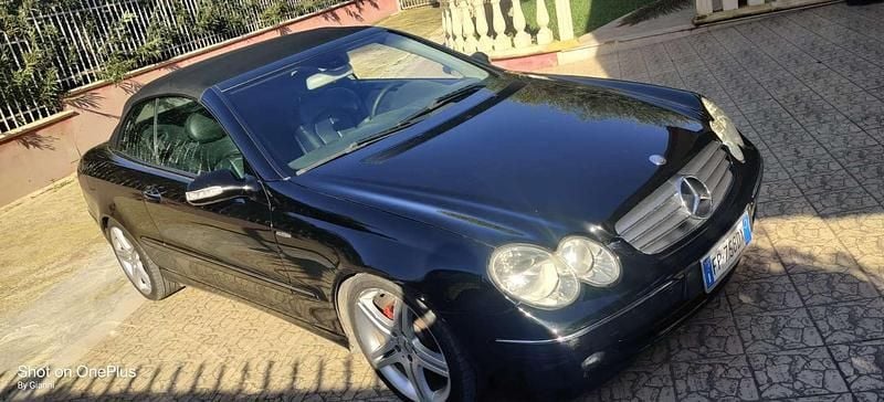 Usata Mercedes CLK200 Avantgarde 163 CV (119 kW) 2005 Nero Cabrio