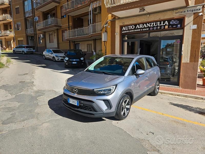 Usata Opel Crossland 110 CV (80 kW) 2021 Grigio SUV