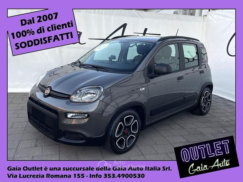 Usata Fiat Panda City Life 71 CV (52 kW) 2022 Grigio Utilitaria