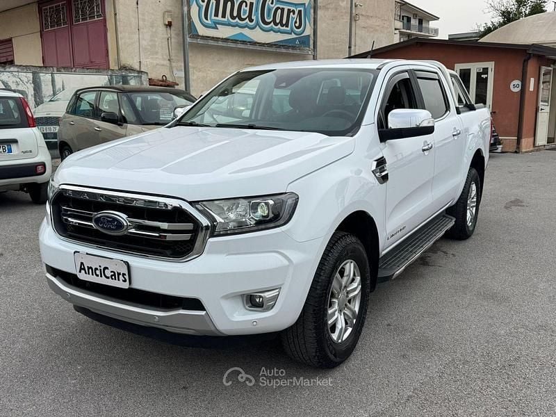 Begagnad Ford Ranger Limited 170 HK (125 kW) 2021 Vit Pickup