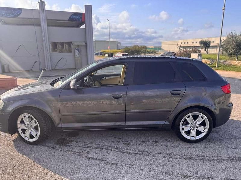 Usata Audi A3 Sportback Ambiente 140 CV (102 kW) 2008 Grigio Utilitaria