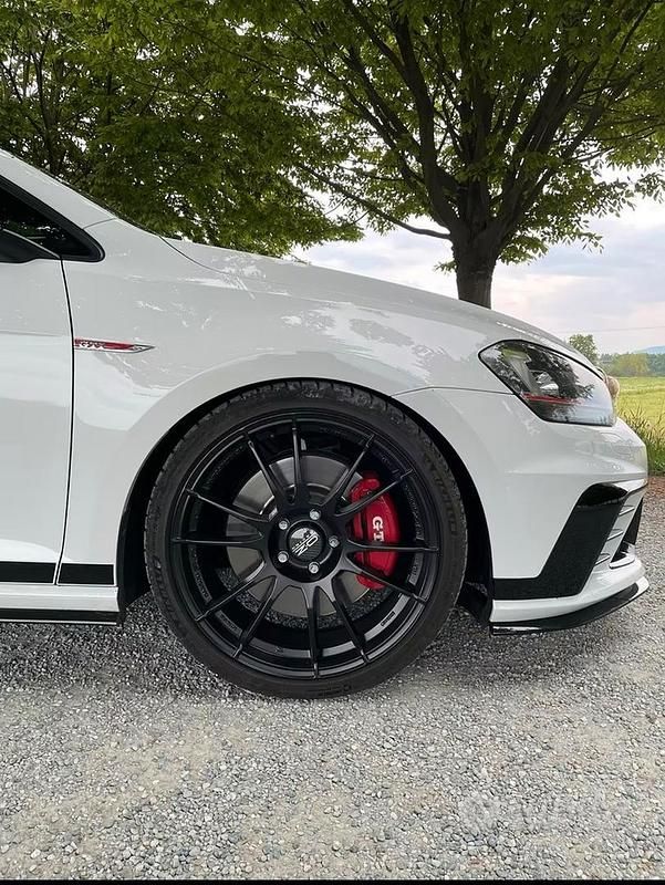 Usata VW Golf VII GTI 265 CV (194 kW) 2017 Bianco Berlina