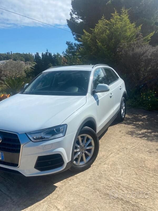 Usata Audi Q3 150 CV (110 kW) 2018 Bianco SUV
