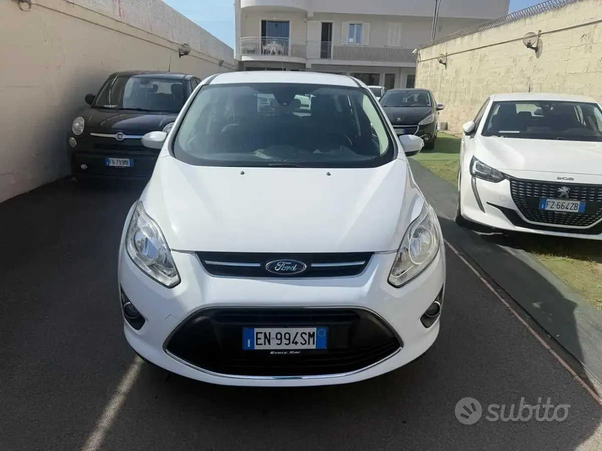 Usata Ford C-MAX 95 CV (69 kW) 2013 Bianco Monovolume